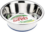 Classic Stainless Steel Non-Slip Bowl (Pack of 6), Classic, 22 cm