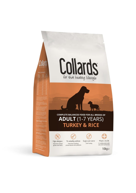 Collards Adult Turkey & Rice, Collards, 10 kg