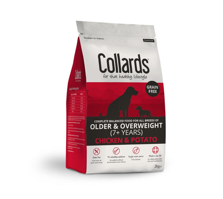 Collards Older/Overweight Grain Free Chicken & Potato, Collards, 2 kg
