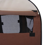 Compact Folding Soft Pet Carrier for Cats & Mini Dogs, PawHut,