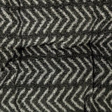 Danish Design Sherpa Fleece Charcoal Arrows Quilted Mattress, Danish Design, Small