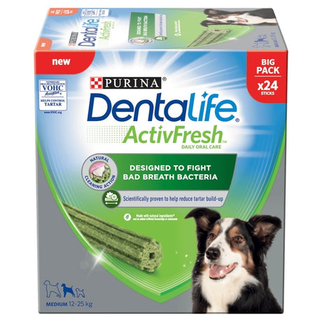 Dentalife Activfresh Medium Dog 2x24 Sticks, DentaLife,