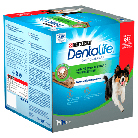 Dentalife Medium Dog 2x (42 Sticks) 69g, DentaLife,