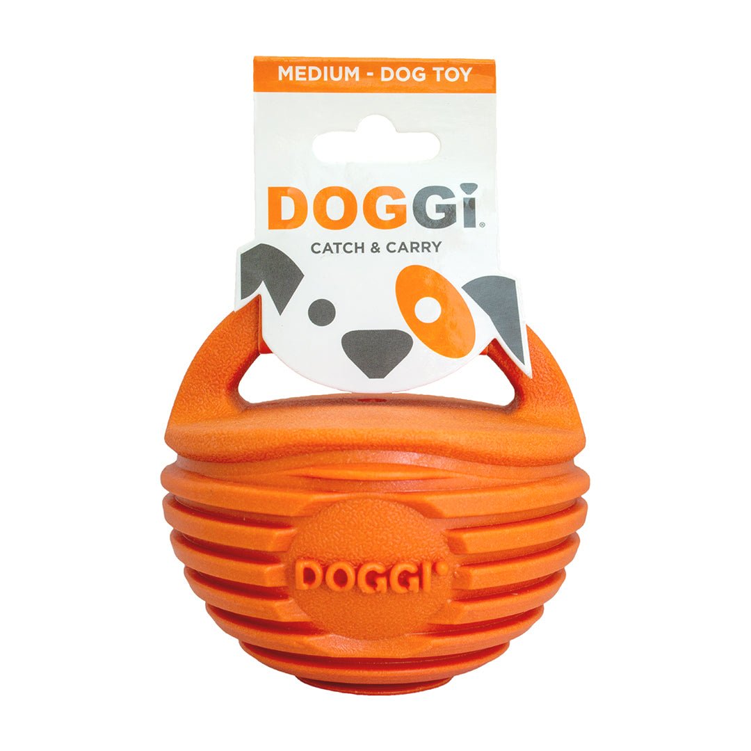 Doggi Catch & Carry Ball Dog Toy, Doggi, Medium