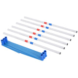 Dogs Agility Training Polyethylene Weave Poles, PawHut,