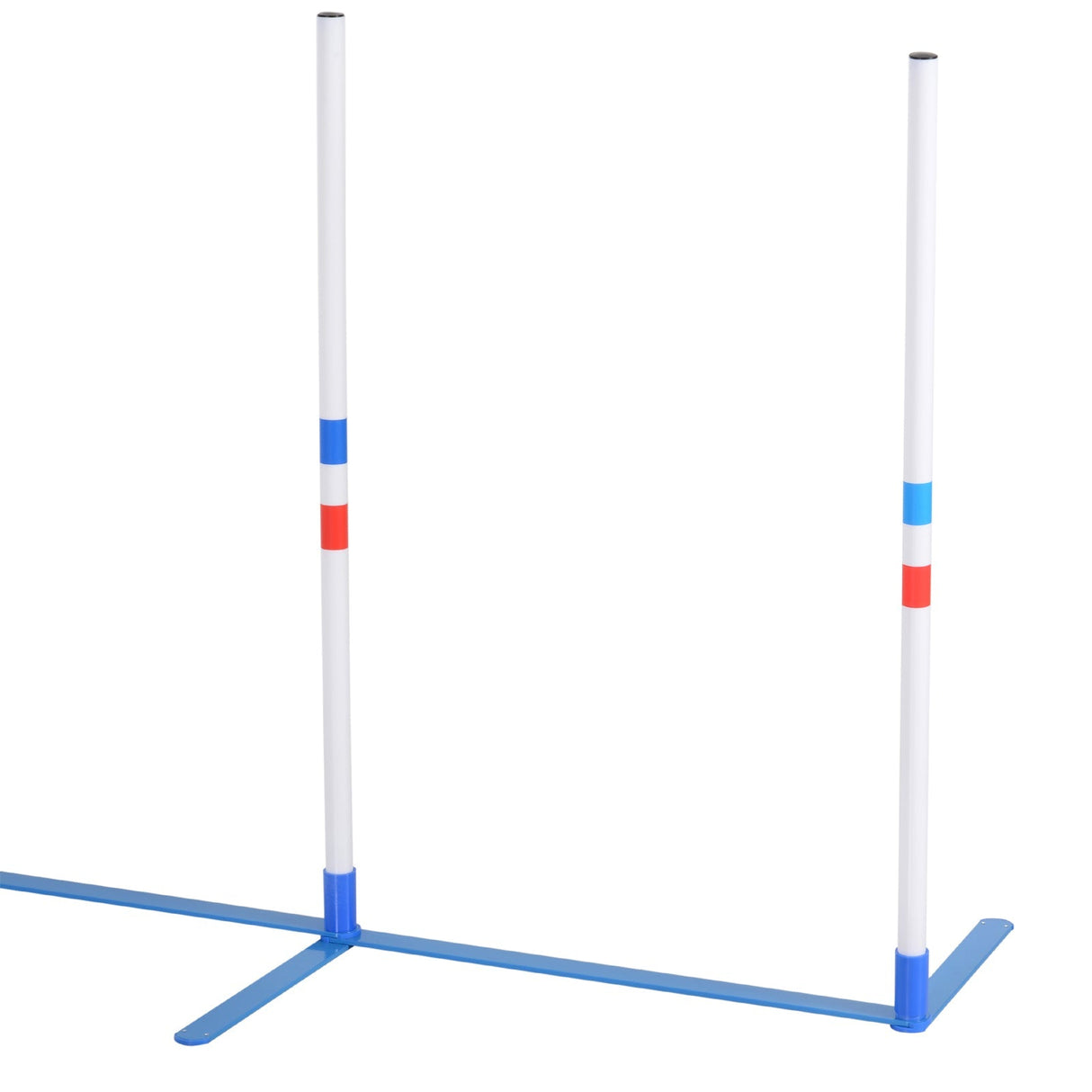 Dogs Agility Training Polyethylene Weave Poles, PawHut,