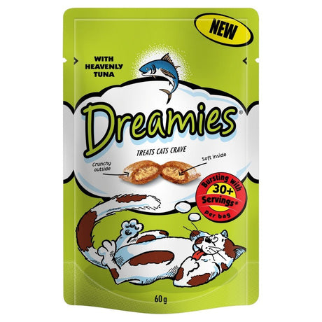 Dreamies Tuna Cat Treats 8 x 60g, Dreamies,