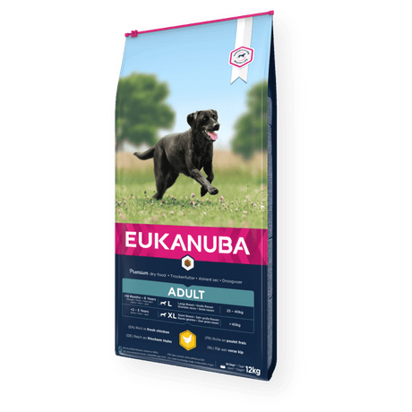 Eukanuba Adult Large Breed Fresh Chicken Dry Dog Food, Eukanuba, 12 kg