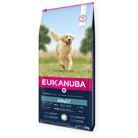 Eukanuba Adult Large Breed Lamb & Rice Dry Dog Food 12 kg, Eukanuba,