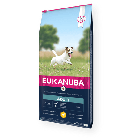 Eukanuba Adult Small Breed Fresh Chicken Dry Dog Food, Eukanuba, 12 kg