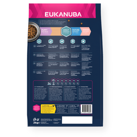 Eukanuba Adult Small Breed Fresh Chicken Dry Dog Food, Eukanuba, 3x2kg