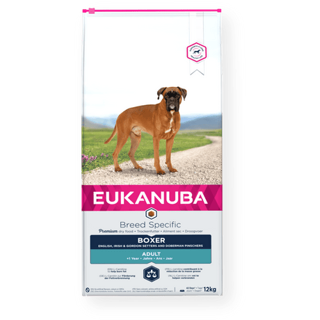 Eukanuba Breed Specific Boxer Adult Dry Dog Food 12 kg, Eukanuba,