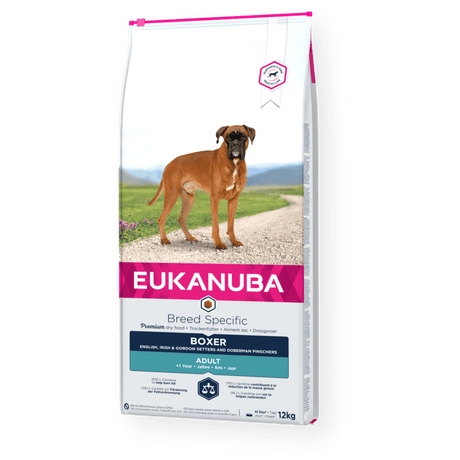 Eukanuba Breed Specific Boxer Adult Dry Dog Food 12 kg, Eukanuba,