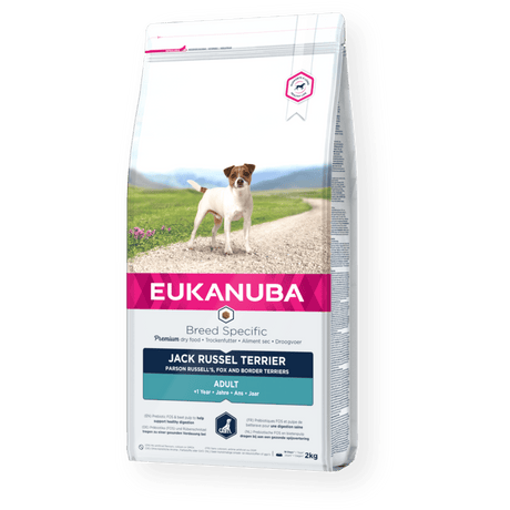 Eukanuba Breed Specific Jack Russell Terrier Adult Dry Dog Food 4x2kg, Eukanuba,