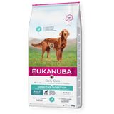 Eukanuba Daily Care Sensitive Digestion Adult All Breeds Dry Dog Food, Eukanuba, 12 kg