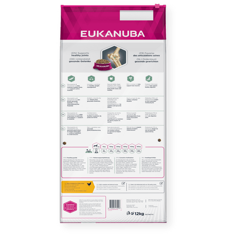 Eukanuba Daily Care Sensitive Joints Adult All Breeds Dry Dog Food, Eukanuba, 12 kg