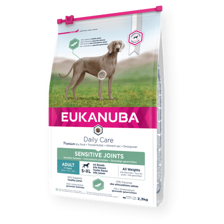 Eukanuba Daily Care Sensitive Joints Adult All Breeds Dry Dog Food, Eukanuba, 3x2.3kg