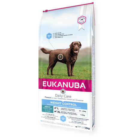 Eukanuba Daily Care Weight Control Adult Large Breed Dry Dog Food 12 kg, Eukanuba,