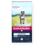 Eukanuba Grain Free Adult Large Breed Ocean Fish Dry Dog Food, Eukanuba, 12 kg