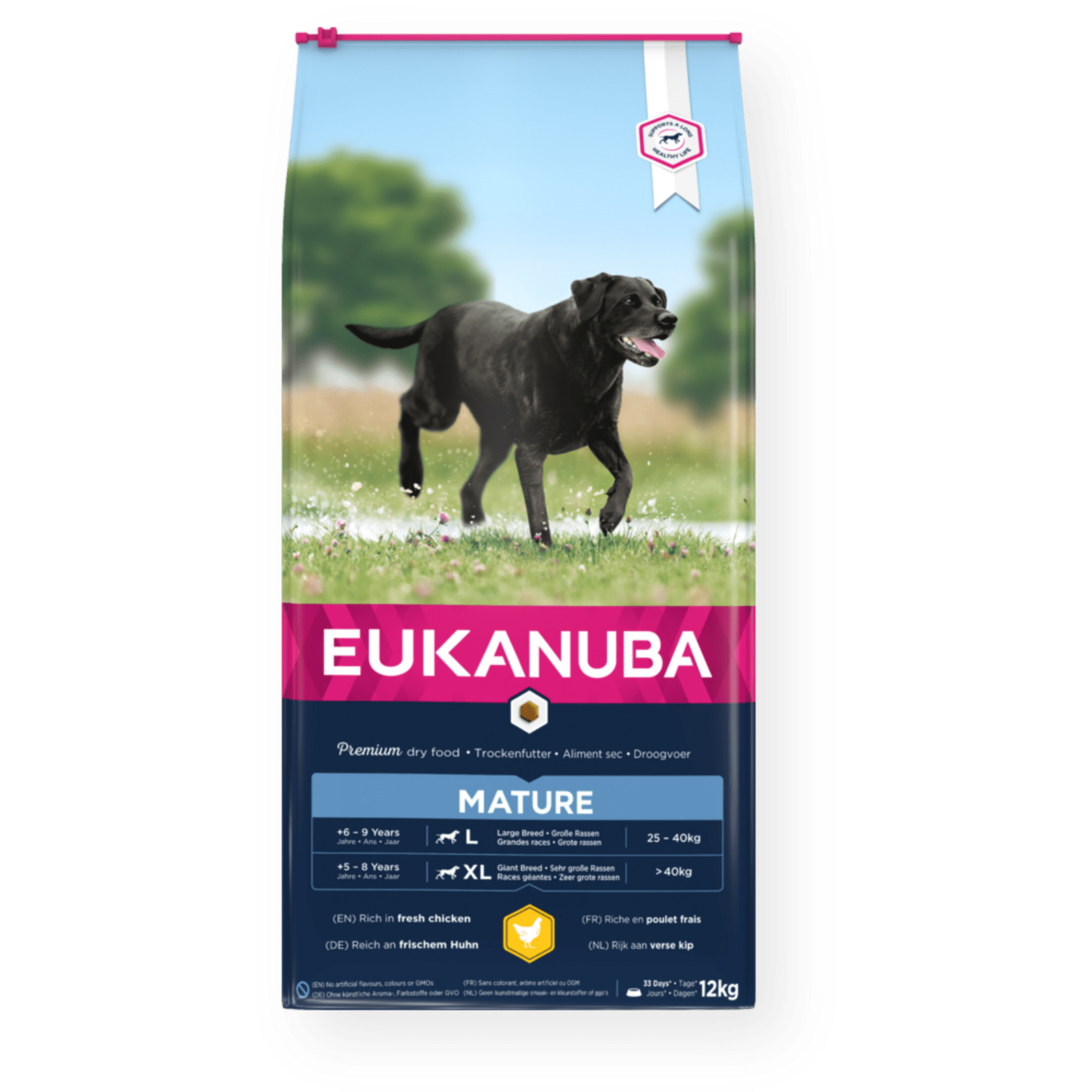Eukanuba Mature Large Breed Fresh Chicken Dry Dog Food 12 kg, Eukanuba,