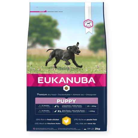 Eukanuba Puppy Large Breed Fresh Chicken Dry Dog Food, Eukanuba, 3x2kg