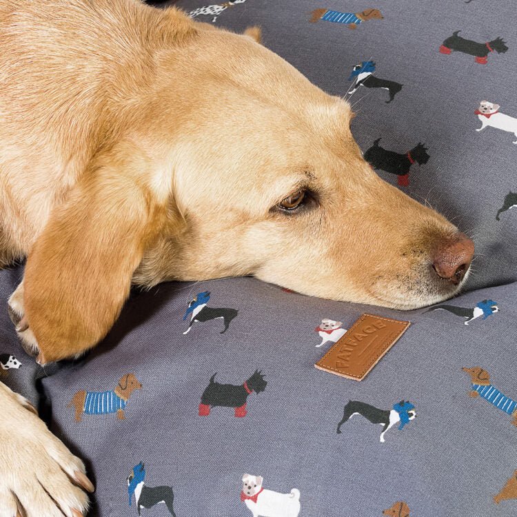 FatFace Marching Dogs Deep Duvet, FatFace, Large