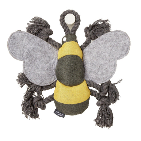 FatFace Yellow Bee Dog Toy, FatFace,