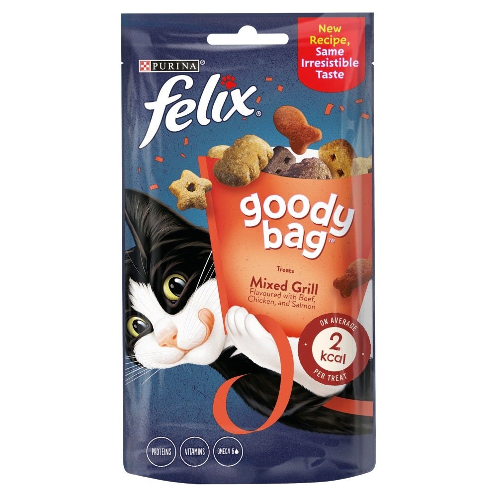 Felix Goody Bag Mixed Grill 8x60g, Felix,