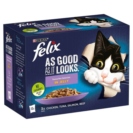 Felix Pouch As Good As It Looks Favourites 4x (12x100g), Felix,