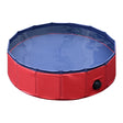 Foldable Dog Paddling Pool (Φ80 × 20H cm), PawHut, Blue