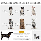 Foldable Pet Stroller for Medium/Large Dogs | Easy Storage - Grey, PawHut, Dark Grey