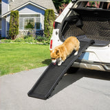 Folding Pet Ramp, Dog Ramps for Cars, Portable Non-slip, 155 x 39 x 14 cm, PawHut,