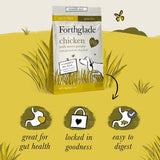 Forthglade Cold Pressed Chicken Natural Grain Free Dry Dog Food, Forthglade, 10 kg