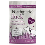 Forthglade Cold Pressed Duck Grain Free Dry Dog Food, Forthglade, 2 kg