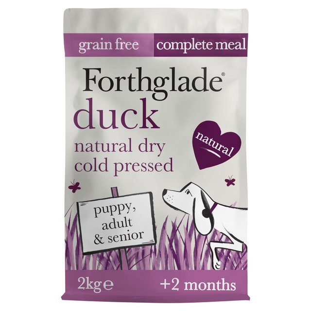 Forthglade Cold Pressed Duck Grain Free Dry Dog Food, Forthglade, 2 kg