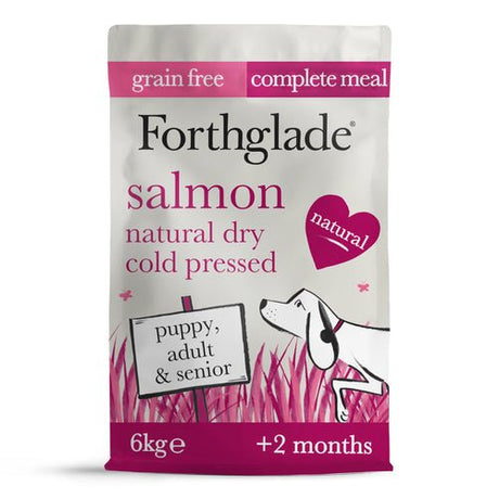 Forthglade Cold Pressed Salmon Natural Grain Free Dry Dog Food, Forthglade, 6 kg