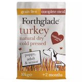 Forthglade Cold Pressed Turkey Grain Free Dry Dog Food, Forthglade, 10 kg