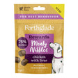 Forthglade Meaty Nibbles Grain Free Chicken with Liver Treats 10x70g, Forthglade,