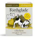 Forthglade Puppy Complete Wholegrain Duck & Chicken Duo Variety Pack 12x395g, Forthglade,