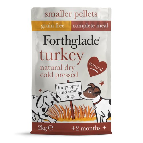 Forthglade Small Dog & Puppy Cold Pressed Grain Free Turkey 2 kg, Forthglade,