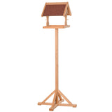 Freestanding Wooden Bird Feeder - Cross Support & Weatherproof, PawHut,