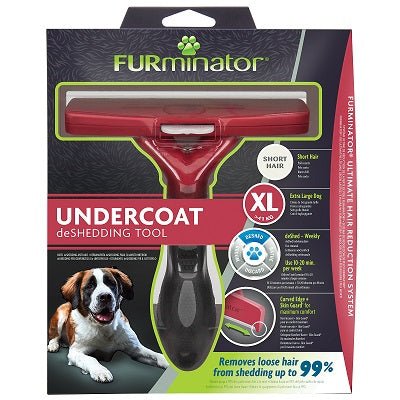 FURminator Giant Short Hair Dog DeShedding Tool, FURminator,