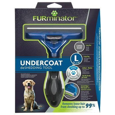 FURminator Large Long Hair Dog DeShedding Tool, FURminator,