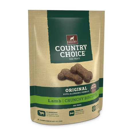 Gelert Country Choice Dog Treats Lamb 225 g, Gelert,