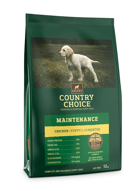 Gelert Country Choice Maintenance Puppy, Gelert, 12 kg