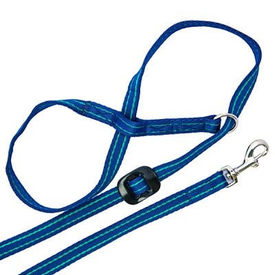 Gencon All-In-One Clip to Collar Headcollar & Lead, Gencon, Navy/Jade