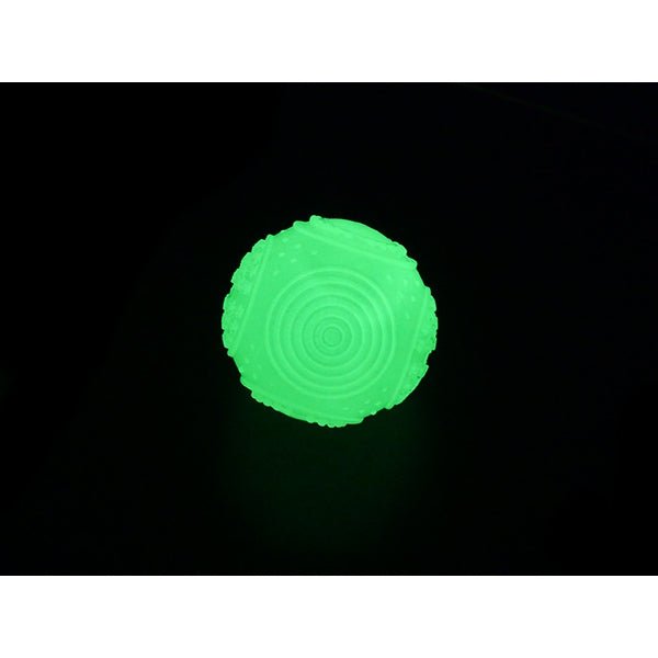 Glow In The Dark Ball Dog Toy, Rosewood,