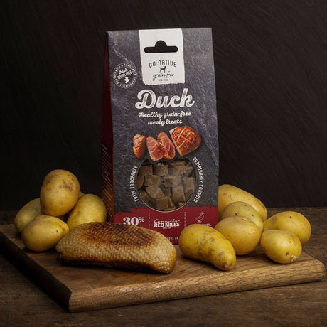 Go Native Dog Treats with Duck 10 x 100g, Go Native,