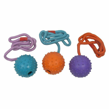 Good Boy Ball On A Rope x8 Dog Toy, Good Boy,