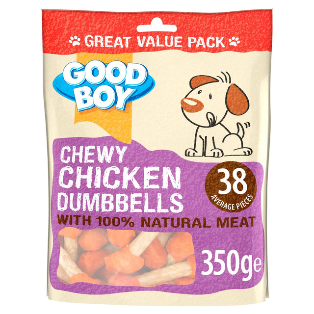 Good Boy Chewy Chicken Dumbbells, Good Boy, 3x350g